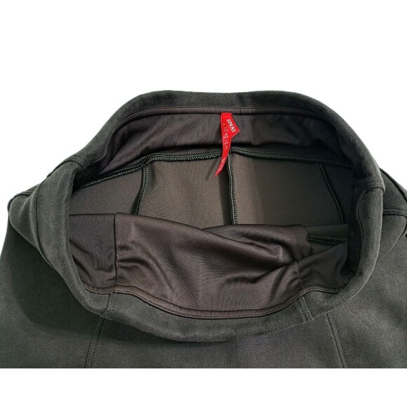 Spanx Faux Suede Size Medium Brown Legging Pants Pull On Stretch - Picture 2 of 9